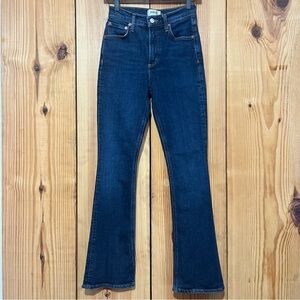 AGOLDE Nico High Rise Slim Fit Jeans - Size 23 - Dark Wash